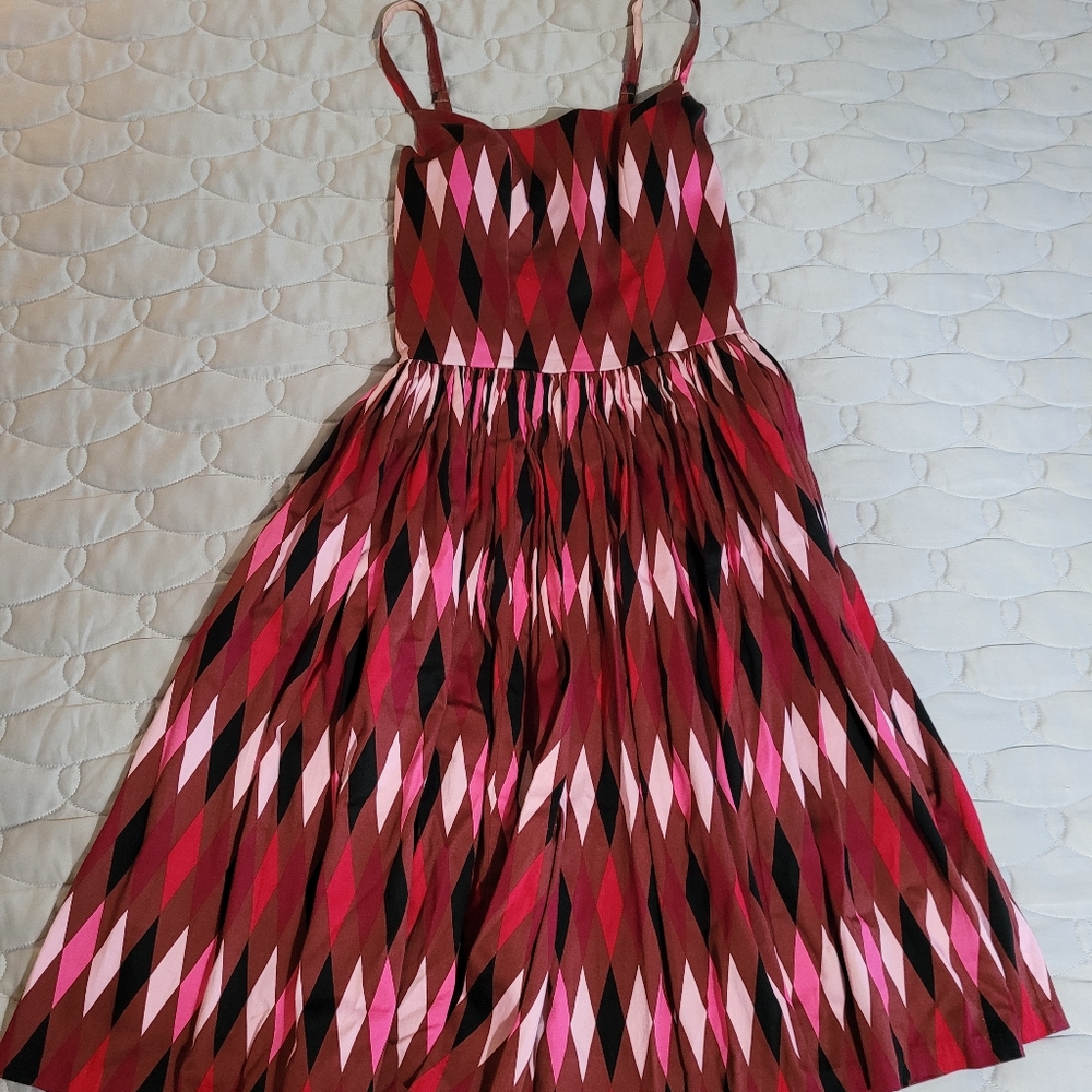 Pinup Girl Clothing Pinup Couture harlequin Jenny dress